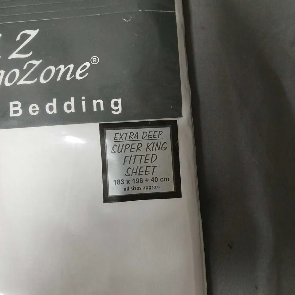AZ AMIGOZONE LUXURY BEDDING EXTRA-DEEP SUPER KING FITTED SHEET