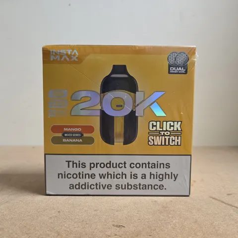 SEALED INSTA MAX 20K MIXED SERIES VAPE SET
