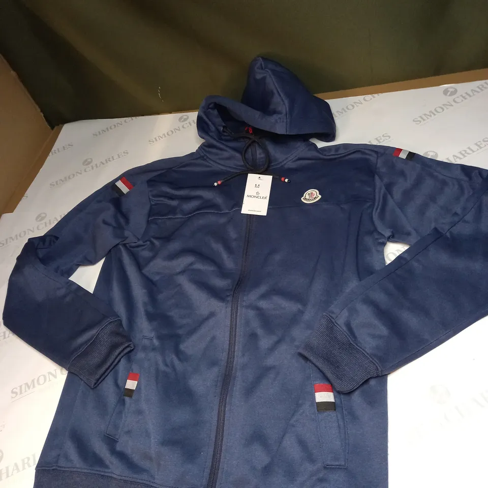 MONCLER ZIPPED HOODED JACKET SIZE M