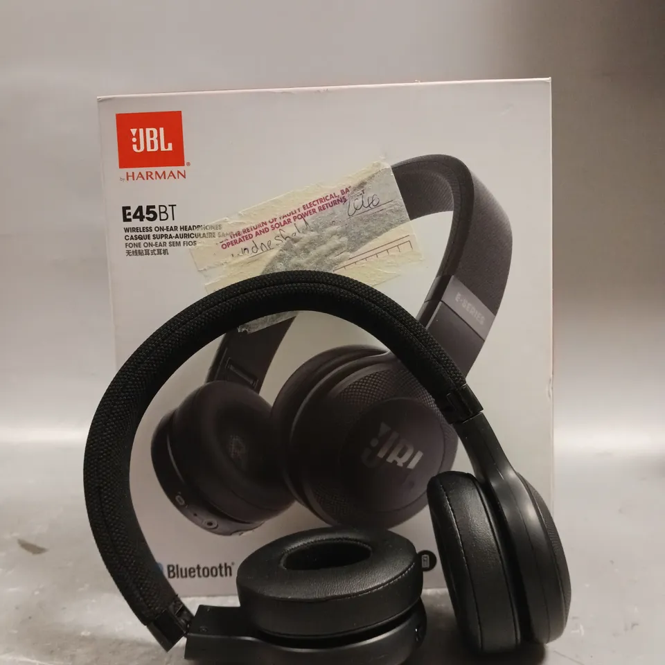 BOXED JBL E45BT WIRELESS HEADPHONES 