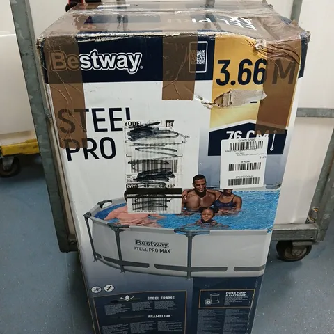 BOXED BESTWAY 12FT PRO MAX POOL - COLLECTION ONLY