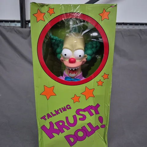 TALKING KRUSTY DOLL!