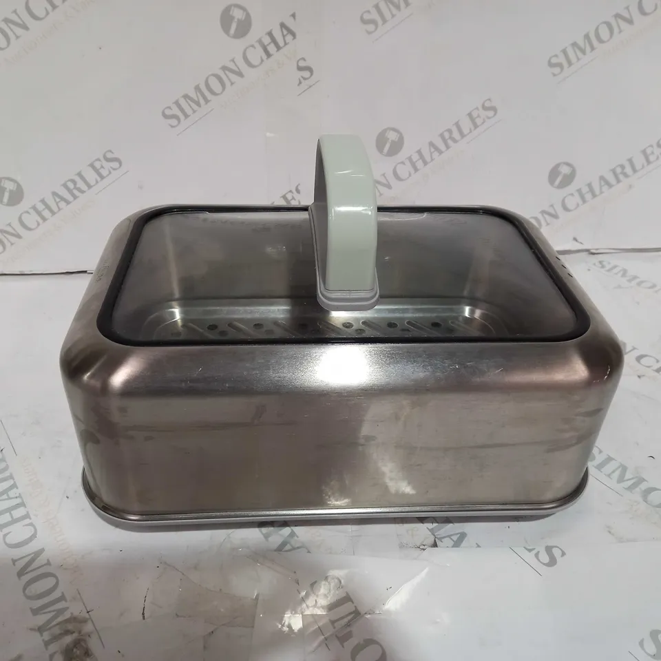 BUYDEEM STEAMER AND ROASTER - SILVER 
