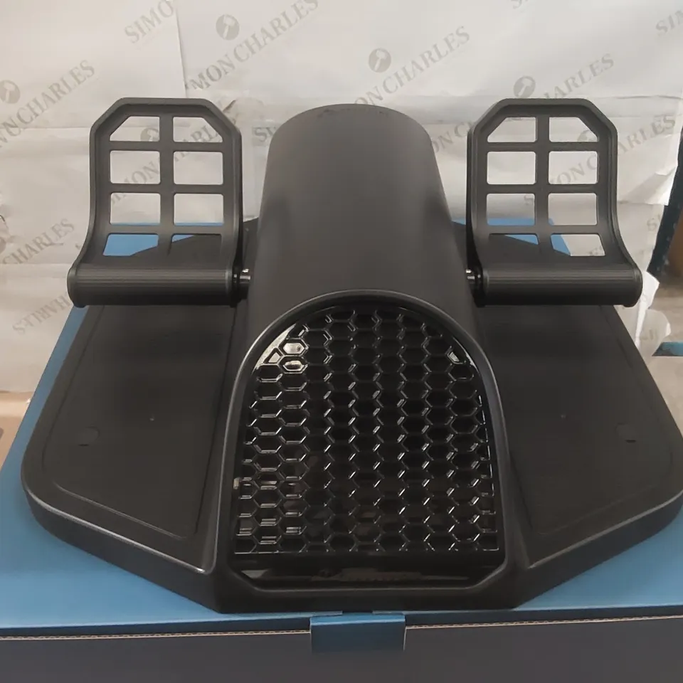 BOXED HONEYCOMB AERONAUTICAL CHARLIE RUDDER PEDALS WITH ADJUSTABLE TENSION