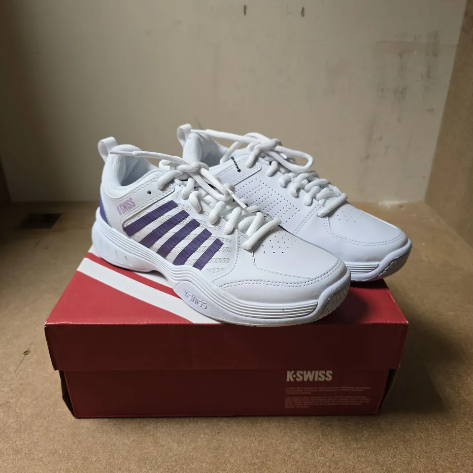 K-SWISS WOMEN'S COURT EXPRESS 2 TRAINERS – UK 7