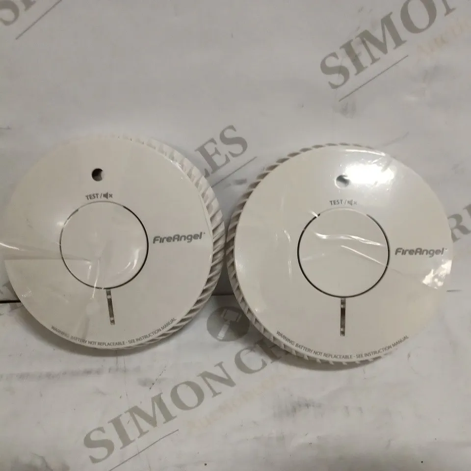 FIREANGEL TWO SMOKE ALARM SET