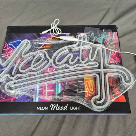 BOXED NEON MOOD LIGHT - VICE CITY