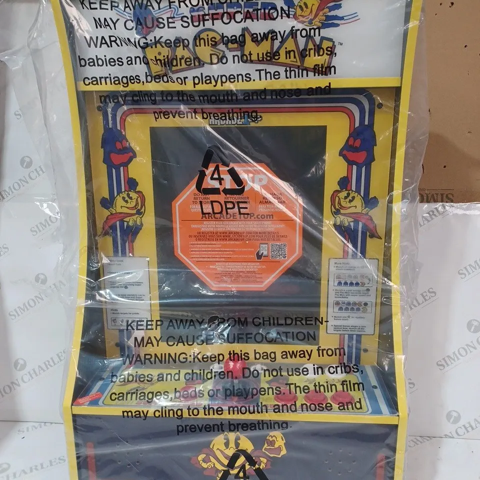 ARCADE1UP PARTYCADE PLUS 17" LCD MACHINE - SUPER PACMAN