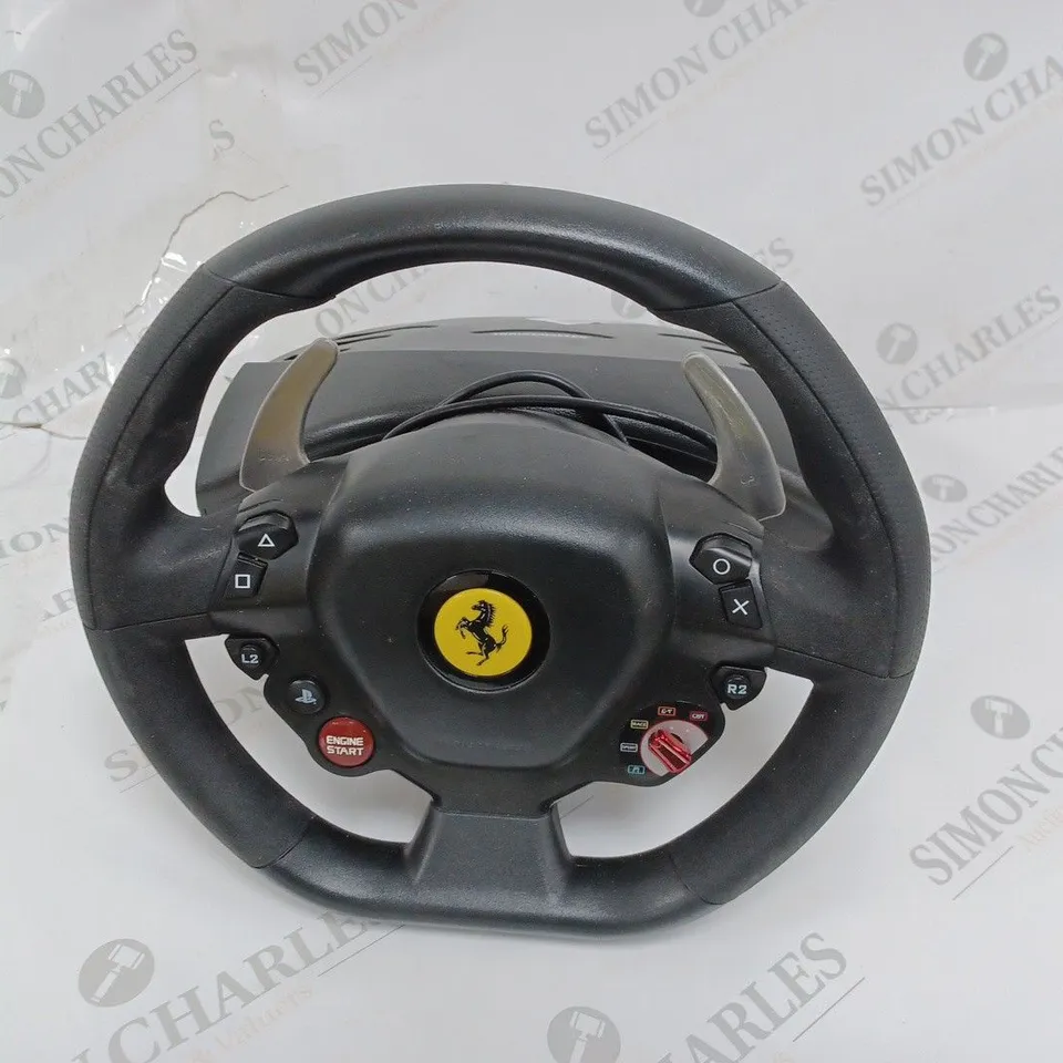 UNBOXED THRUSTMASTER T80 FERRARI 488 STEERING WHEEL