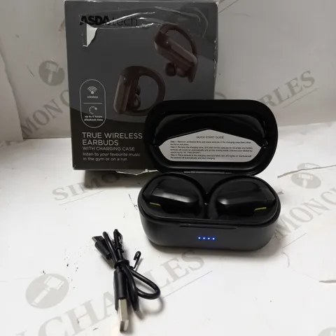 TRUE WIRELESS EARBUDS - BLACK 