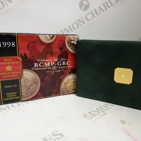 BOXED 1998 ROYAL CANADIAN MINT PROOF SET