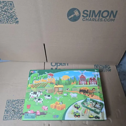 FARM SAND PLAY SET – BOXED