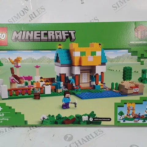 BOXED LEGO MINECRAFT 21249 THE CRATING BOX 4.0