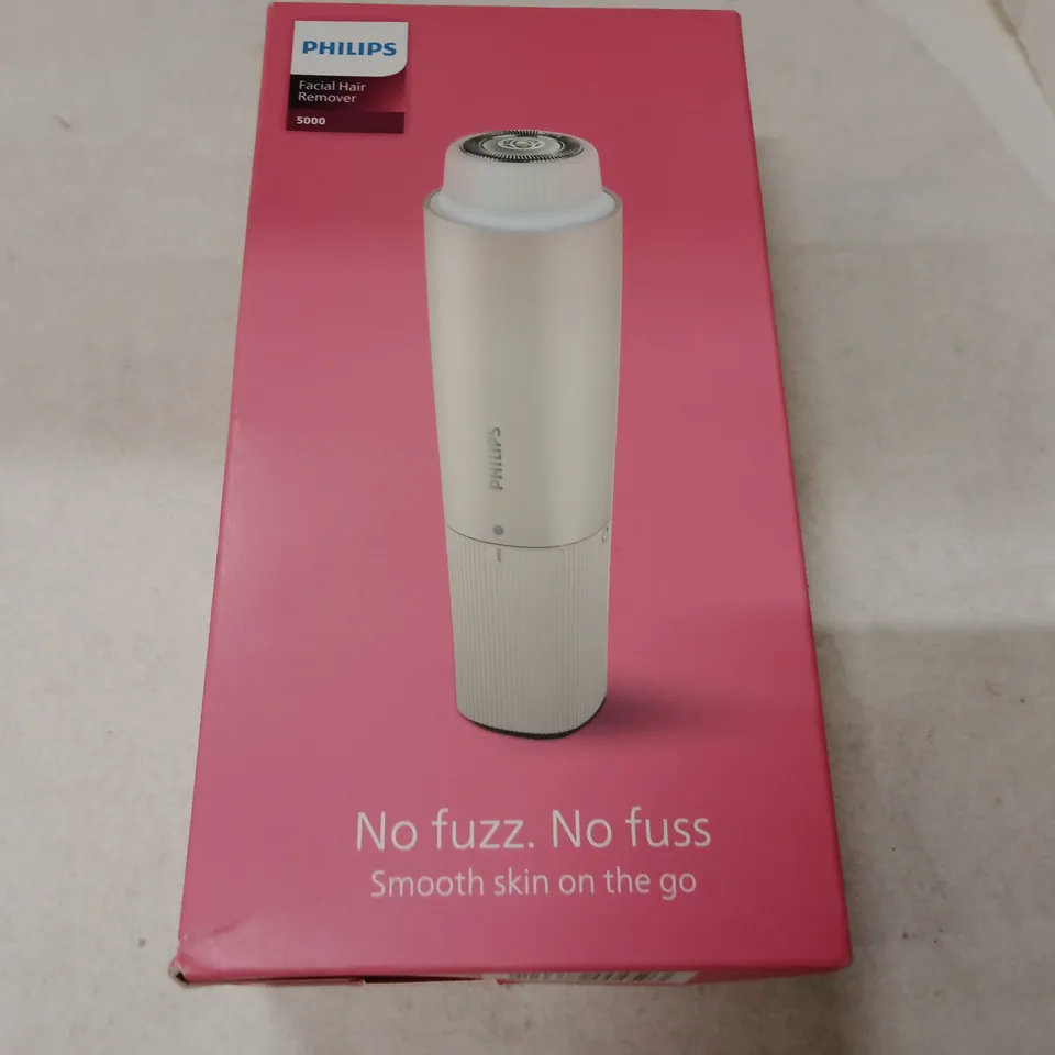 PHILIPS FACIAL HAIR REMOVER – PINK (S9000) – BOXED
