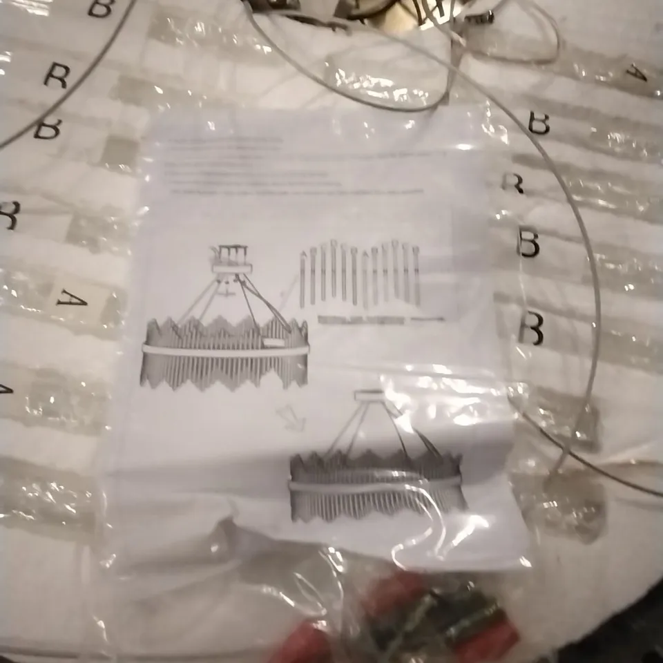BOXED CRYSTAL CHANDELIER
