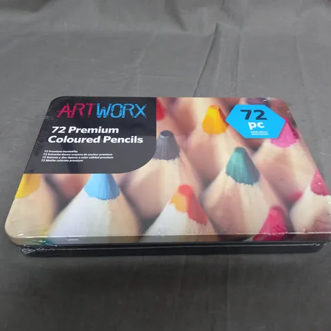 SEALED ART WORK 72 PREMIUM COLOURED PENCILS