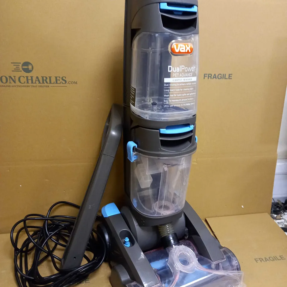 VAX DUAL POWER PET ADVANCE CARPET CLEANER