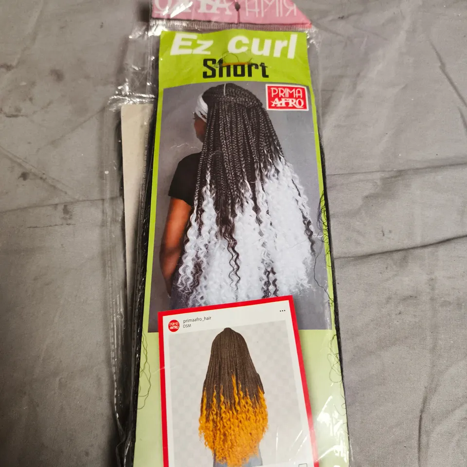 APPROXIMATELY 10  ASSORTED HEALTH & BEAUTY PRODUCTS TO INCLUDE EZ CURL SHORT AND HEADBAND 