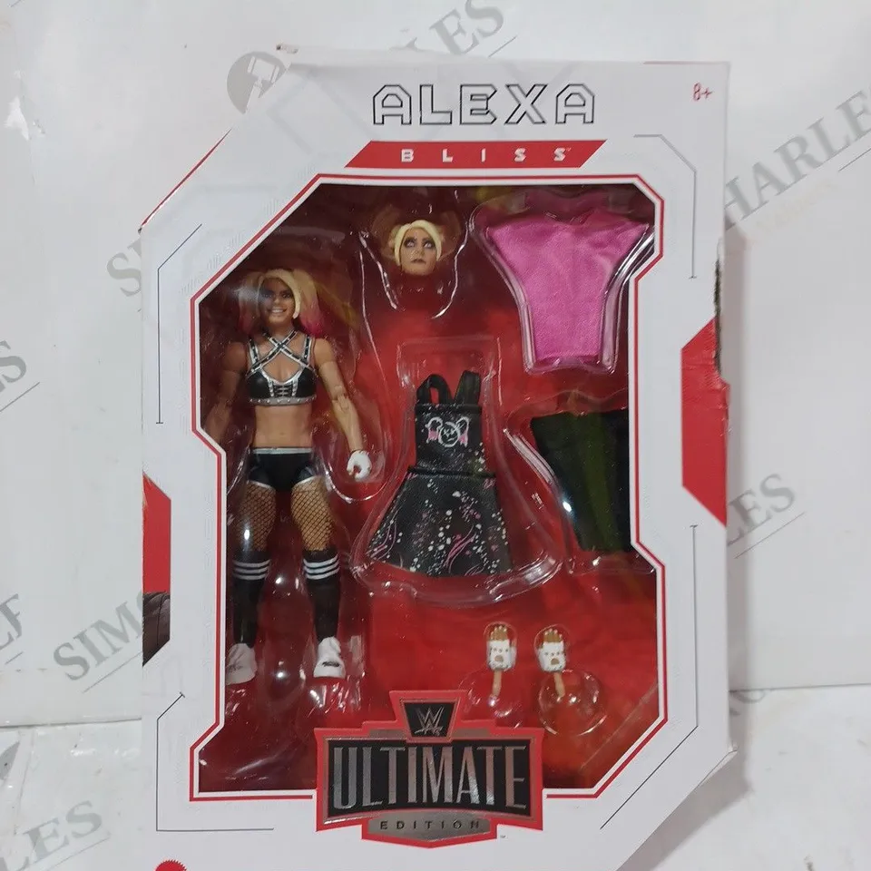 BOXED MATTEL WWE ULTIMATE EDITION ALEXA BLISS COLLECTIBLE FIGURE