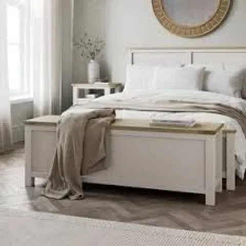 BOXED OLNEY BLANKET BOX - STONE (1 BOX)