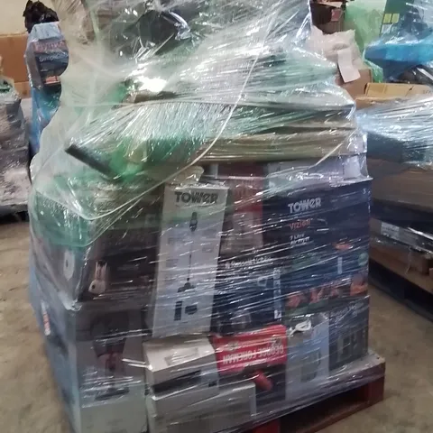 PALLET CONTAINING A LARGE QUANTITY OF ELECTRICAL PRODUCTS TO INCLUDE;BLENDER,TOASTER,KETTLE,VACUUM CLEANER,SPACE HEATER