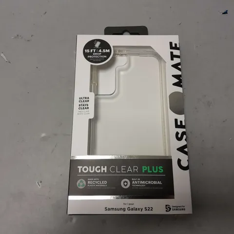 APPROXIMATELY 56 BOXED CASE MATE TOUGH CLEAR PLUS ANTIMICROBIAL RECYCLED PHONE CASES FOR SAMSUNG GALAXY S22
