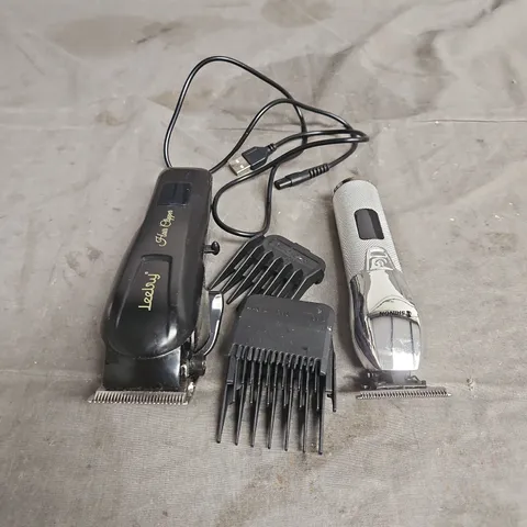 LOT OF 2 ASSORTED HAIR CLIPPERS