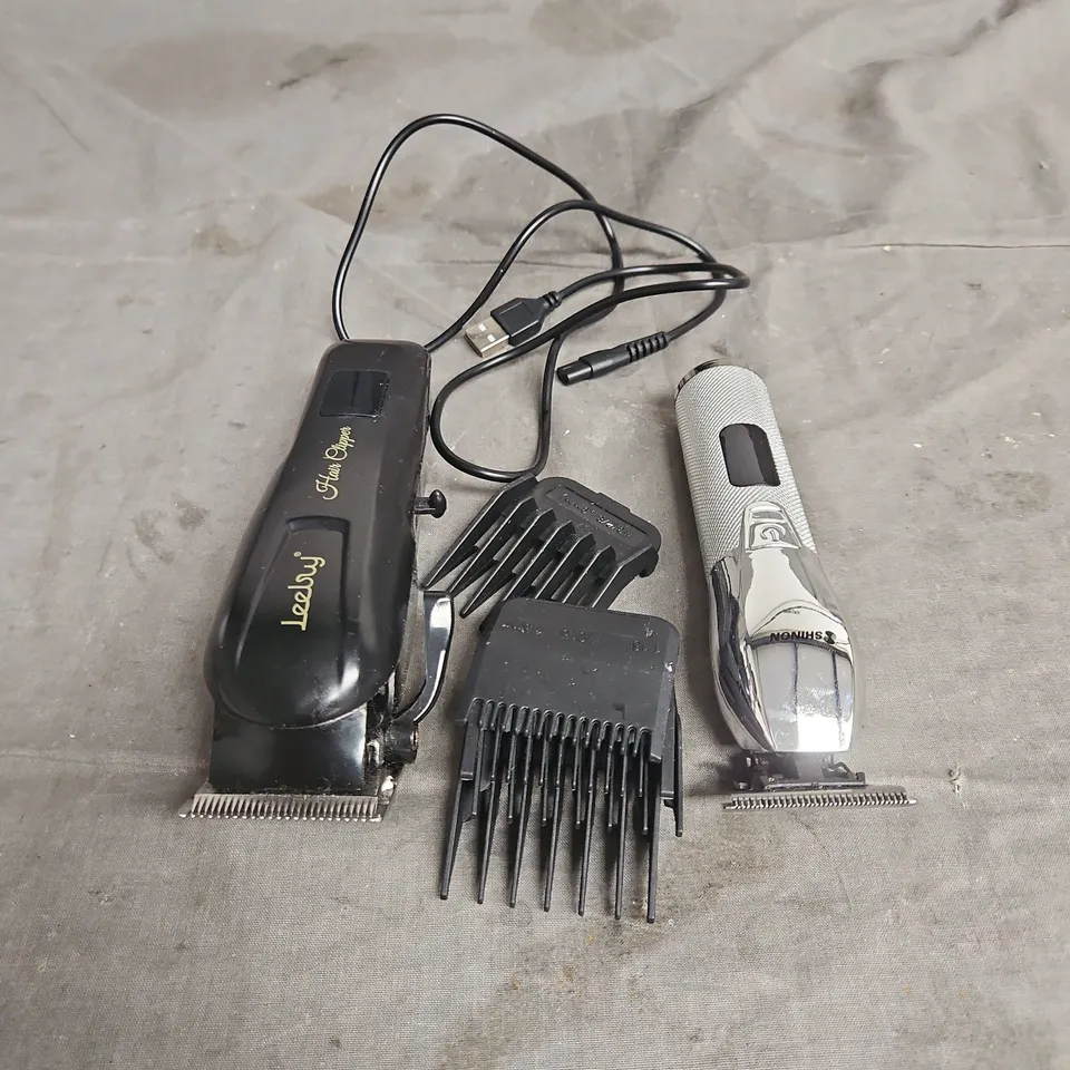 LOT OF 2 ASSORTED HAIR CLIPPERS