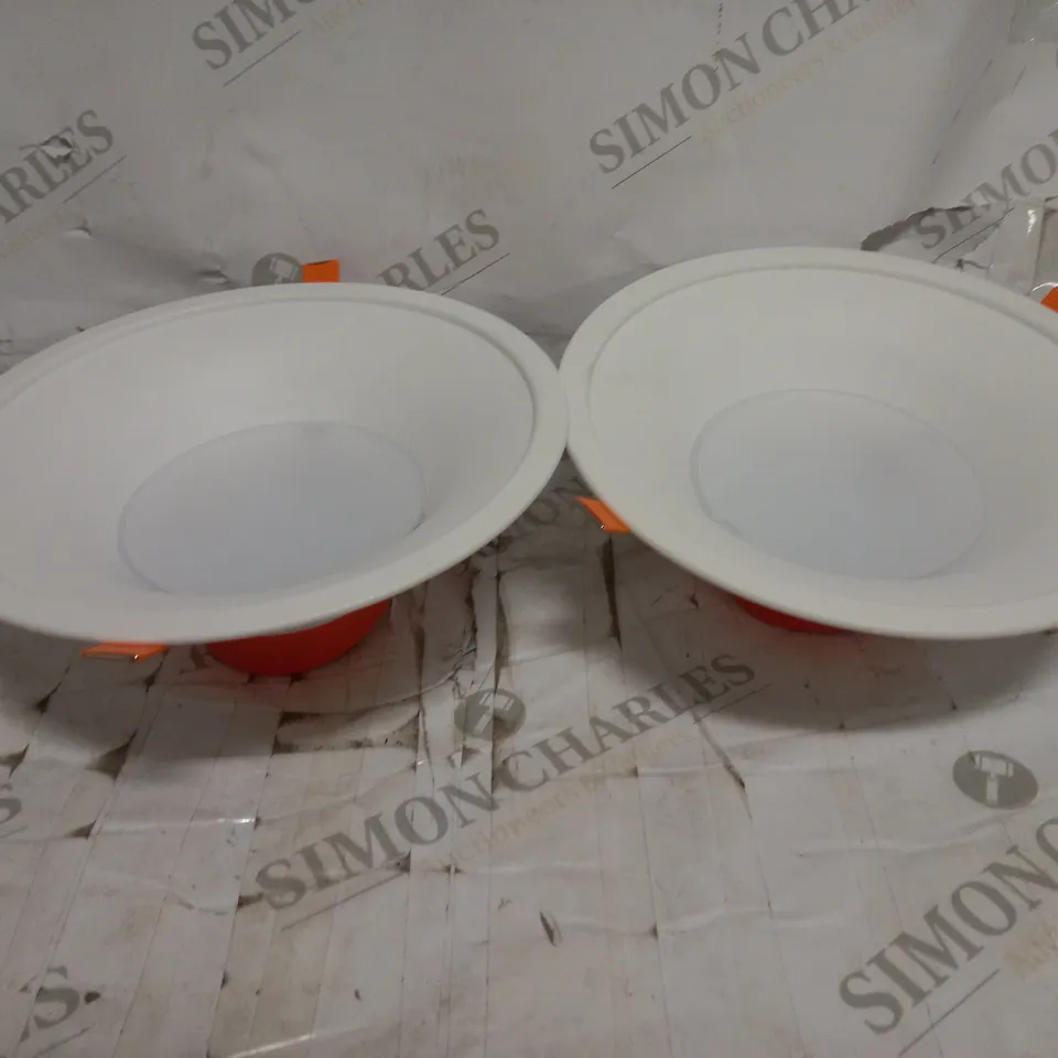 LOT OF 2 BRAND NEW LED ROUND 20W DOWNLIGHT 6K (WL79300-6K)