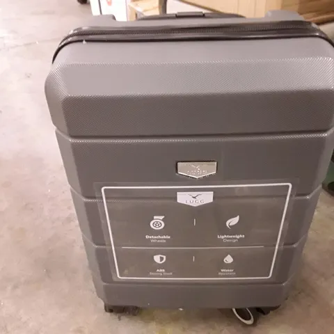 UNBOXED KEPLIN LUGG SMALL SIZE TRAVEL LUGGAGE WITH WHEELS GREY COLOUR