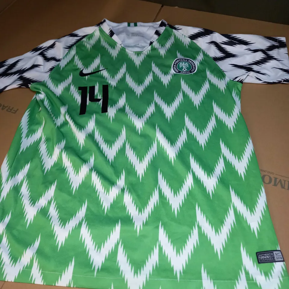 NIKE NIGERIA FOOTBALL SHIRT - 'IHEANACHO' - SMALL