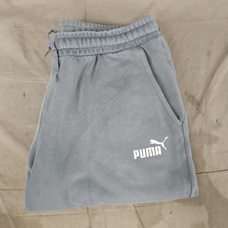 PUMA SWEATPANTS IN DUSTY BLUE SIZE LARGE