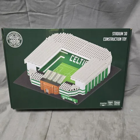 SEALED CELTIC FOOTBALL CLUB STADIUM 3D CONSTRUCTION TOY