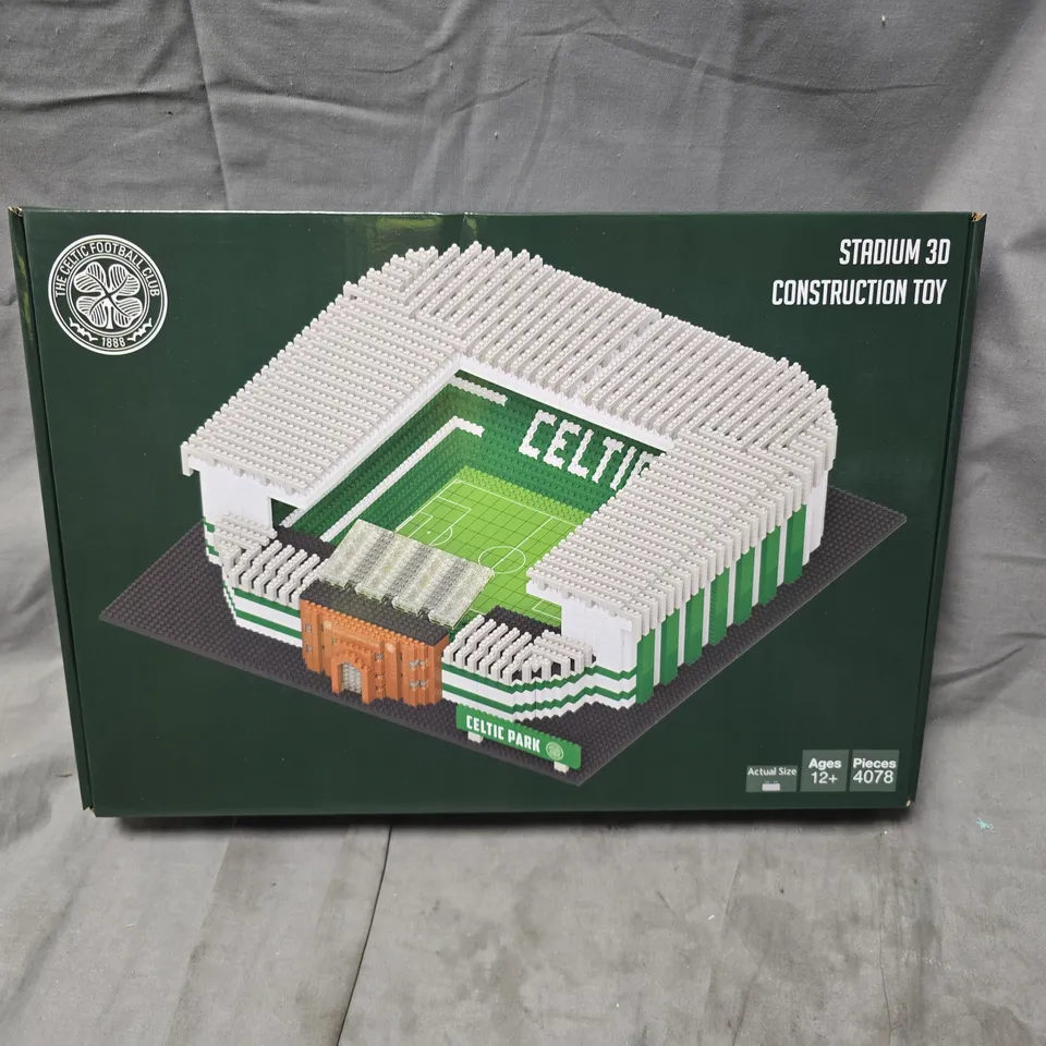 SEALED CELTIC FOOTBALL CLUB STADIUM 3D CONSTRUCTION TOY