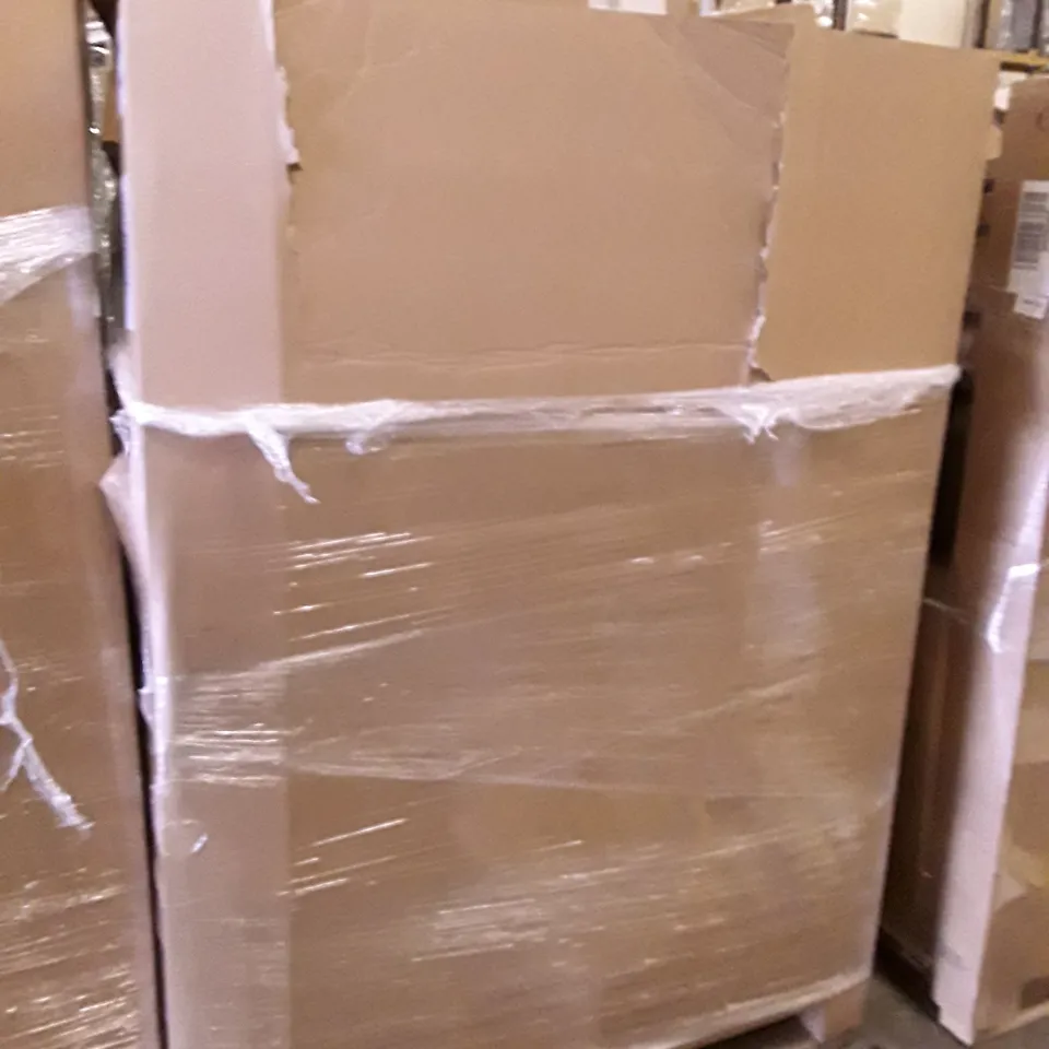 PALLET OF ASSORTED PRODUCTS INCLUDING 12" BALANCE BIKE, FORTNITE NERF GUN, BED RAIL, TRAMPOLINE, CAMPING TENT, STUNT SCOOTER  