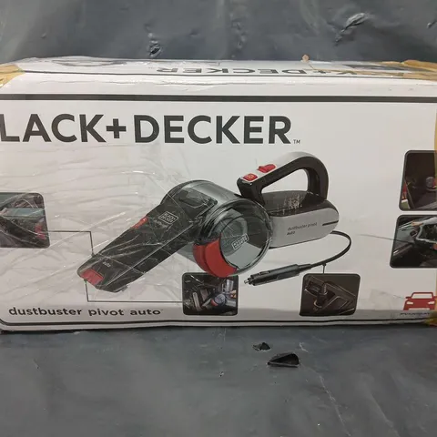 BLACK + DECKER PV1200AV DUSTBUSTER PIVOT CAR VACUUM 12V