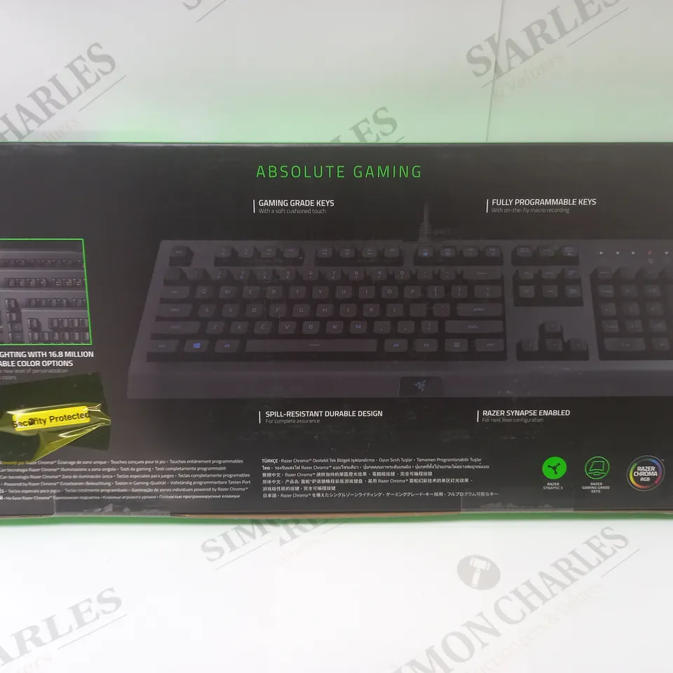 BRAND NEW BOXED RAZER CYNOSA LITE ESSENTIAL GAMING KEYBOARD