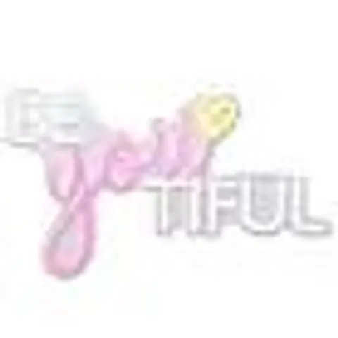 BOXED THE FEEL GOOD CLUB SIGNOGRAPHY BE-YOU-TIFUL NEON SIGN