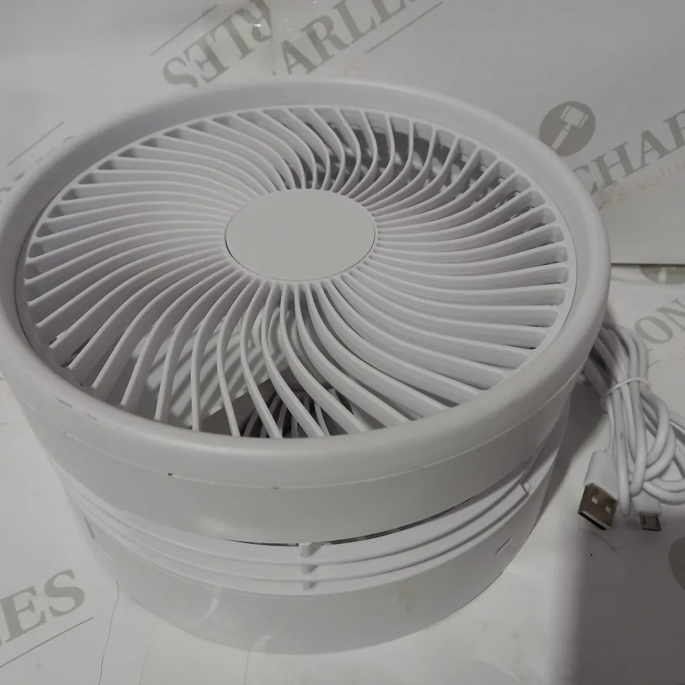 MY FOLDAWAY FLOOR & TABLE FAN - WHITE