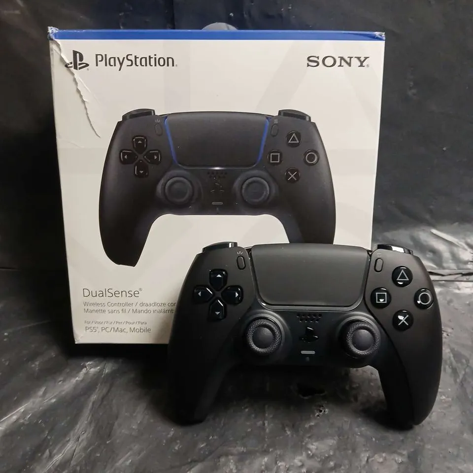 SONY PLAYSTATION DUALSENSE WIRELESS CONTROLLER – BLACK, BOXED