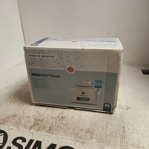 PARI BOY CLASSIC INHALATION SYSTEM – BOXED