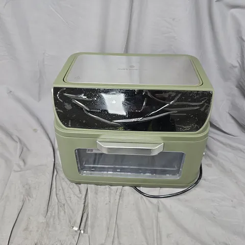 COOKS ESSENTIALS AIR FRYER IN DARK GREEN