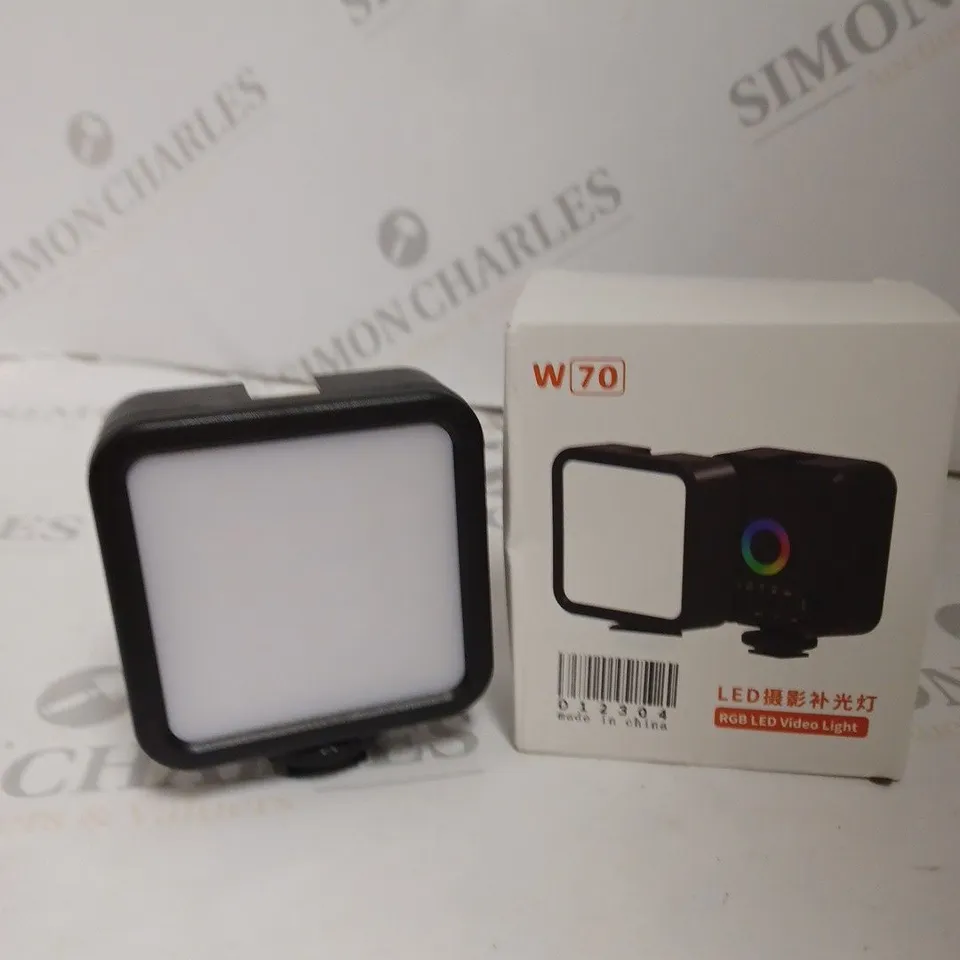 BOXED W70 RGB LED VIDEO LIGHT 