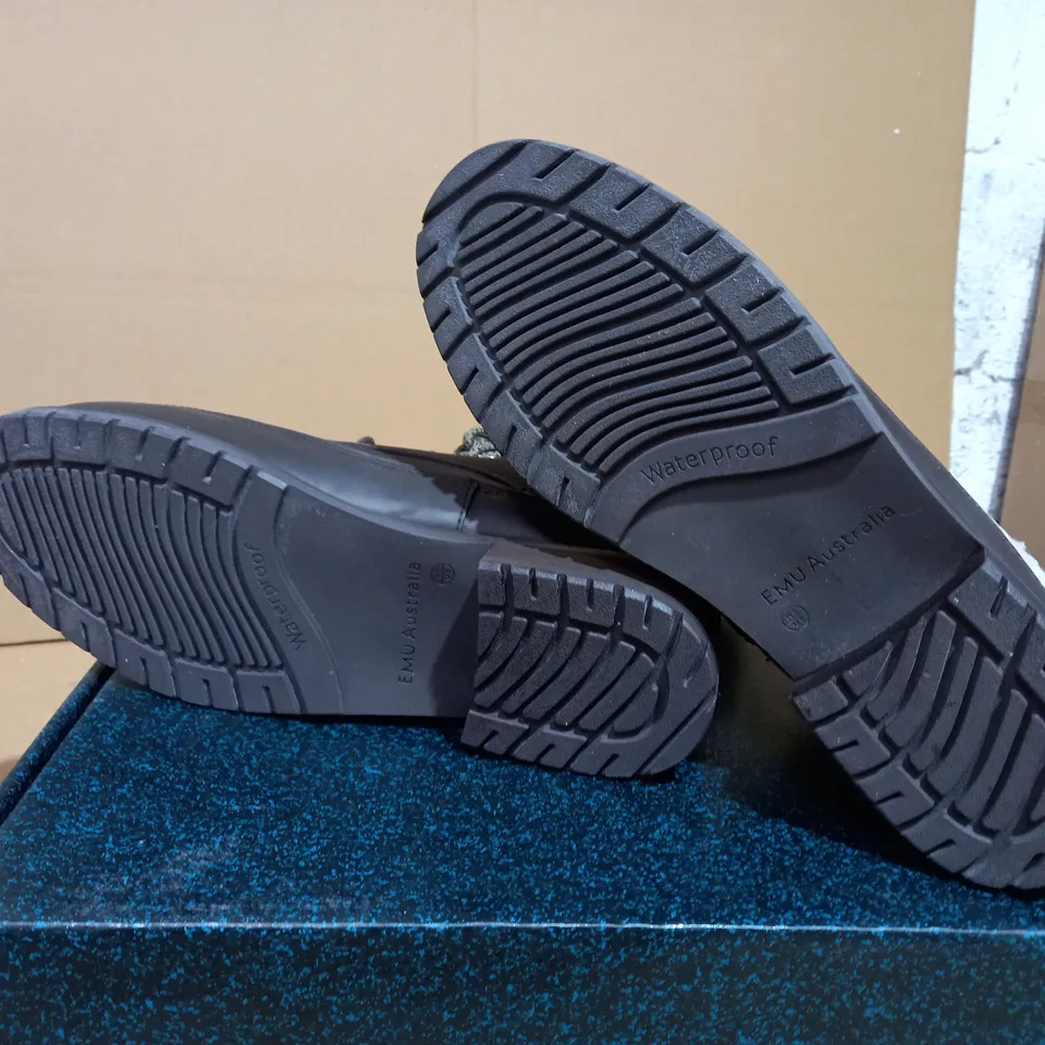 EMU OKAB WATERPROOF BOOTS ESPRESSO COLOUR SIZE 7