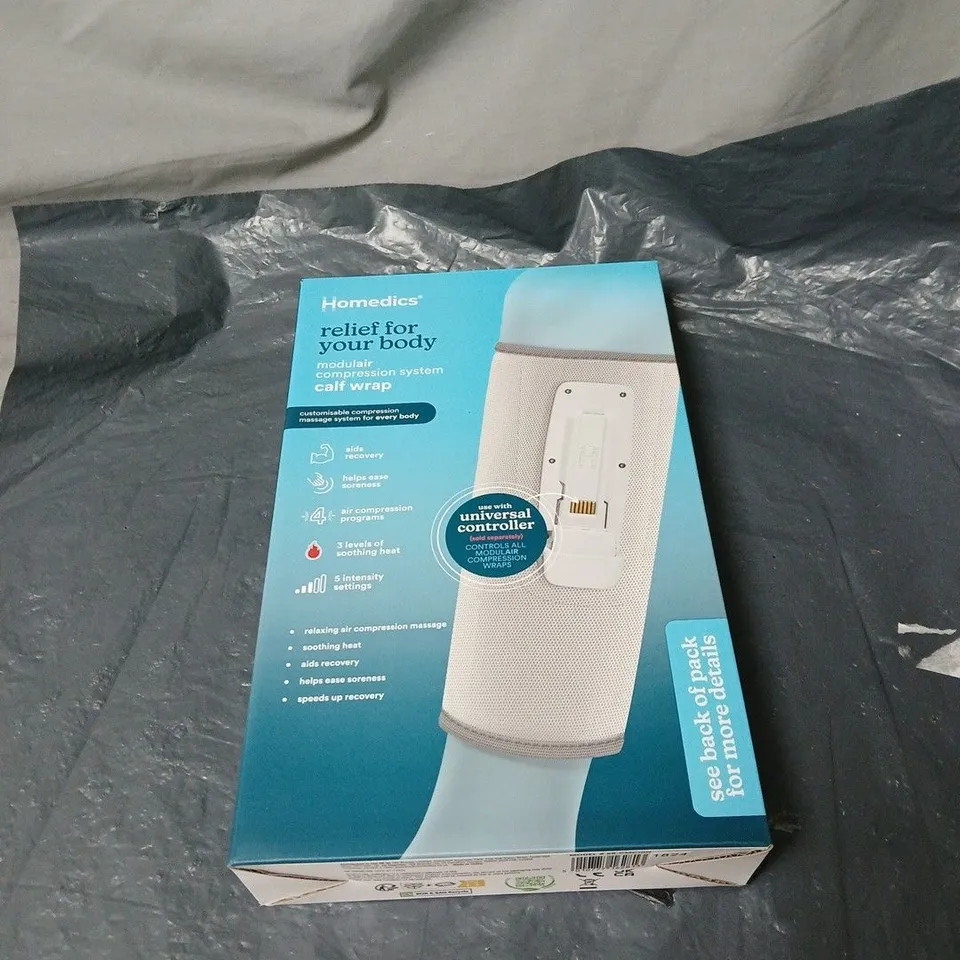 HOMEDICS CALF WRAP COMPRESSION SYSTEM BOXED