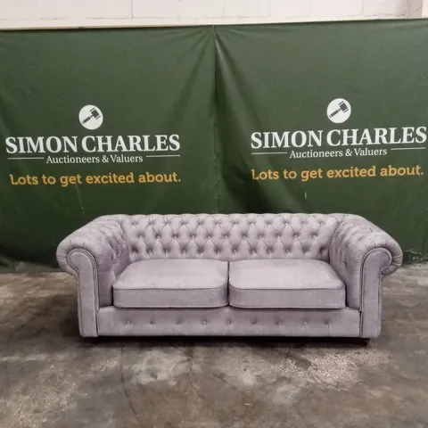 LAURA 3 SEATER SOFA BED - GREY