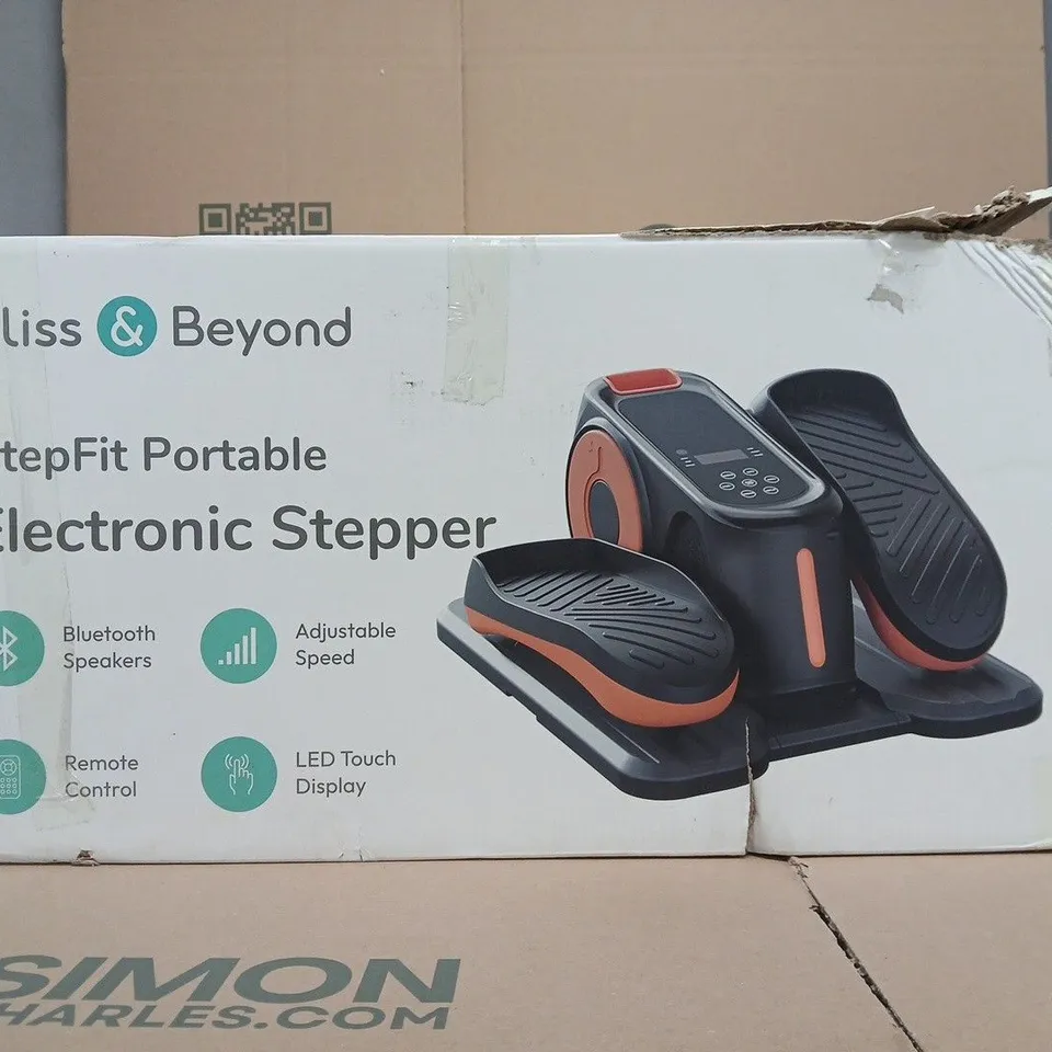 BLISS & BEYOND STEPFIT PORTABLE ELECTRONIC STEPPER