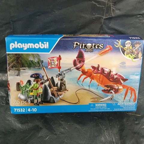 PLAYMOBIL 71532 PIRATES: BATTLE WITH THE GIANT CRAB