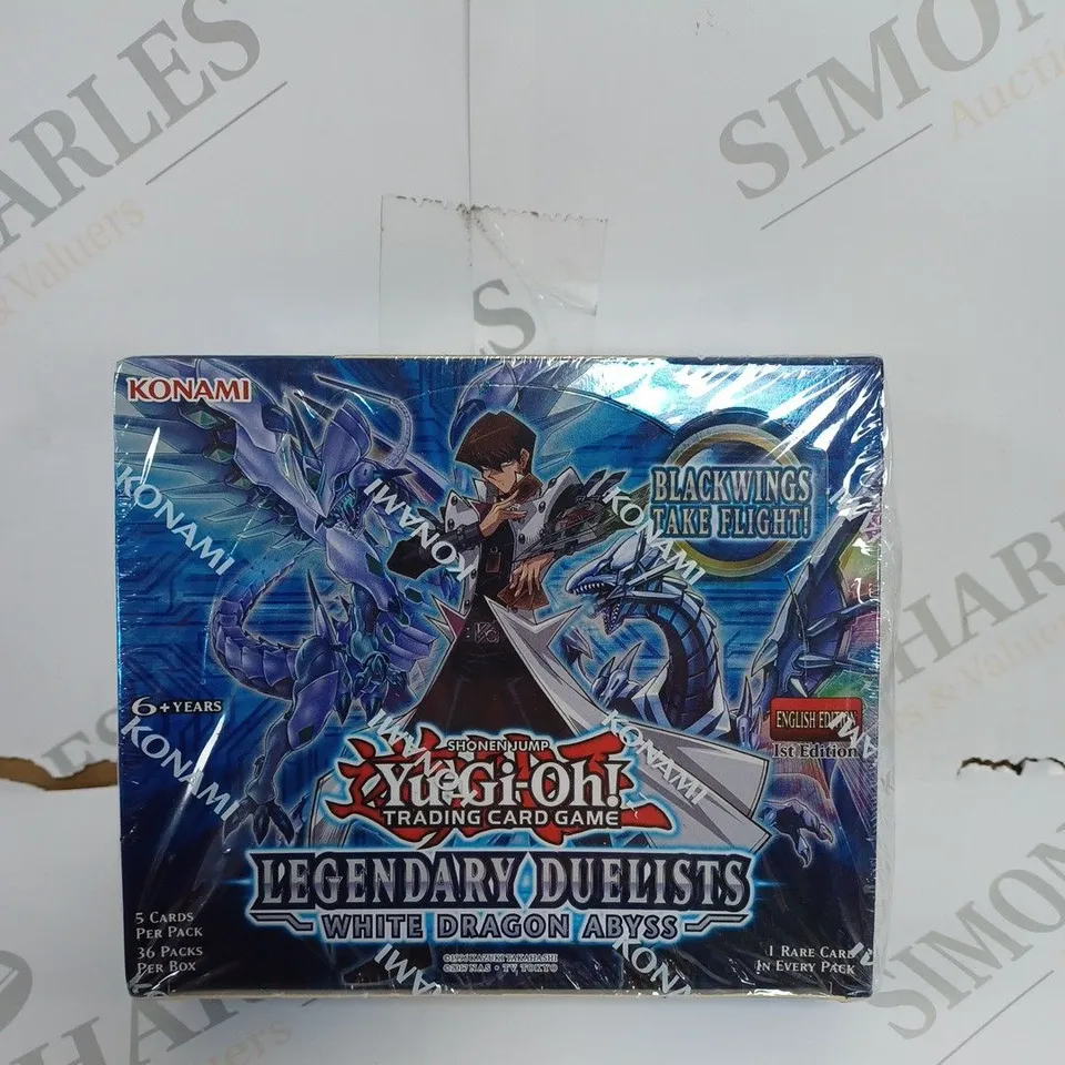 SEALED YU-GI-OH! TCG LEGENDARY DUELISTS: WHITE DRAGON ABYSS BOOSTER BOX