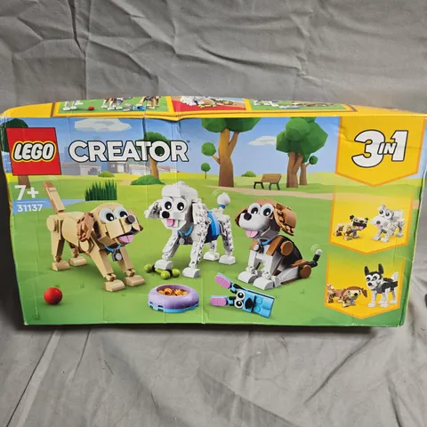 LEGO CREATOR 3-IN-1 31137 DOG SET – BOXED